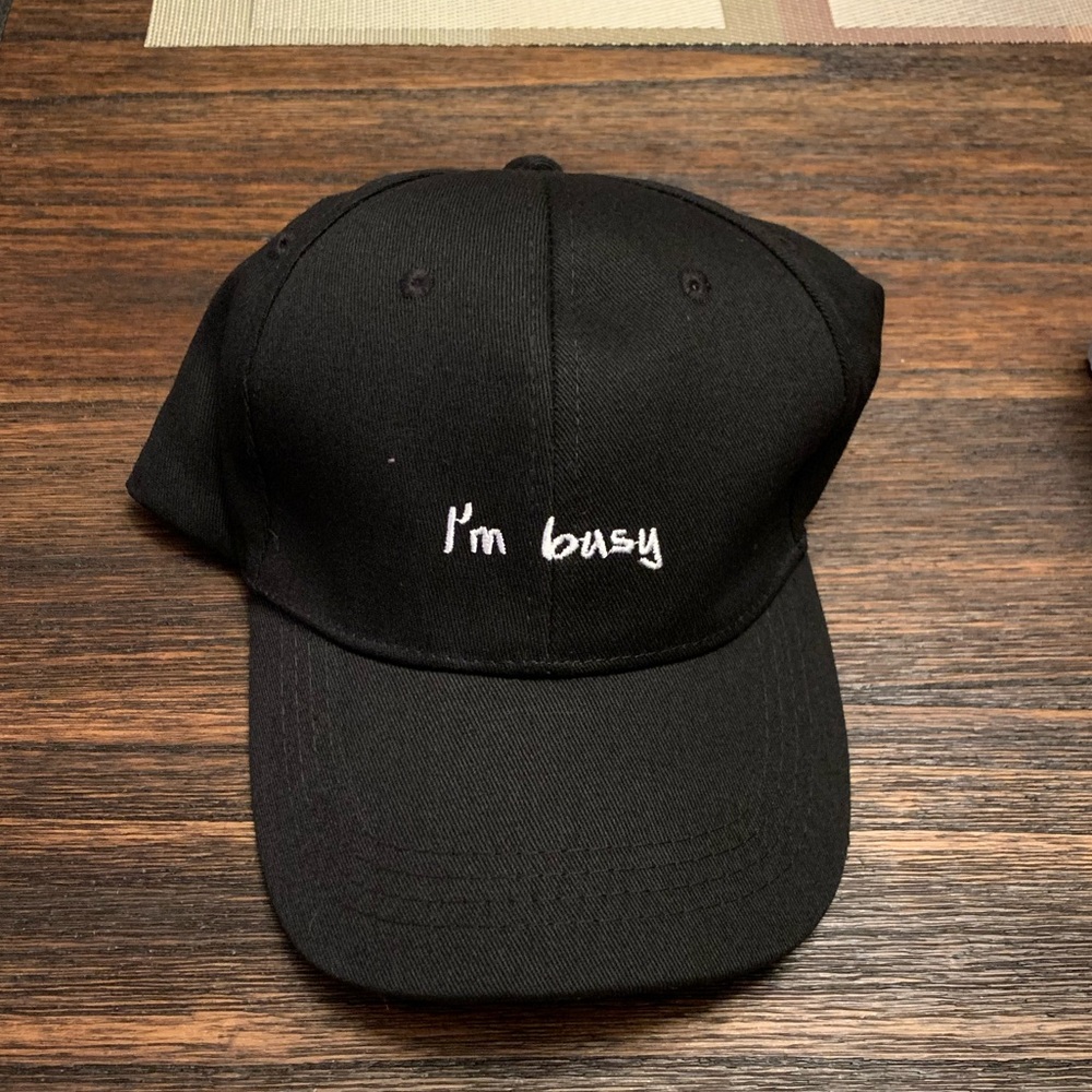 Brand new I’m Busy hat